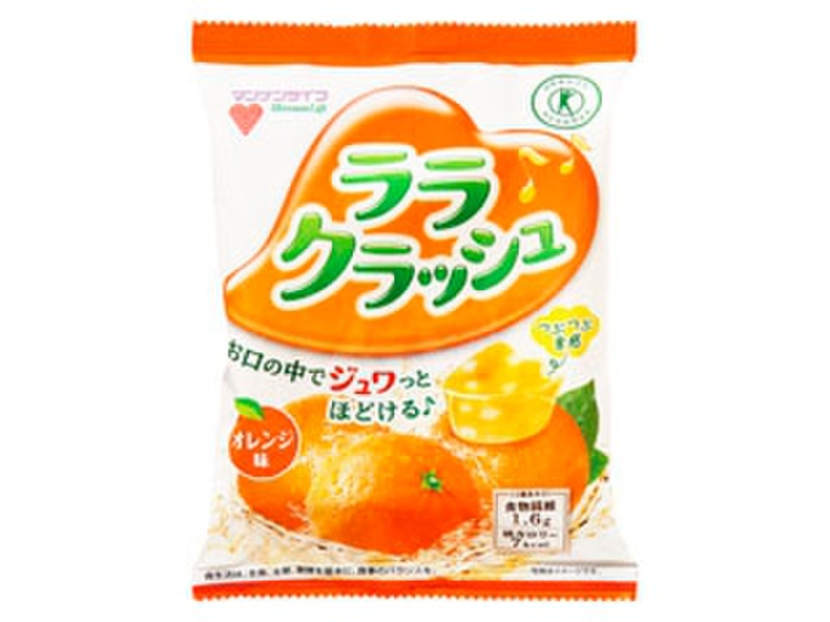 中評価 無難に美味しい マンナンライフ 蒟蒻畑 ララクラッシュ オレンジ味 のクチコミ 評価 ゆづママさん もぐナビ