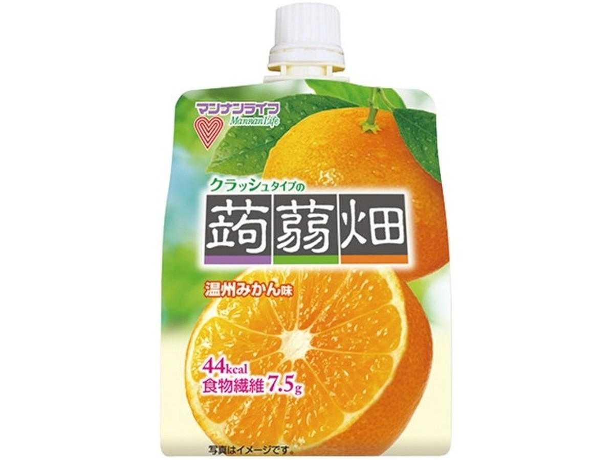 高評価 マンナンライフ クラッシュタイプの蒟蒻畑 温州みかん味のクチコミ 評価 値段 価格情報 もぐナビ