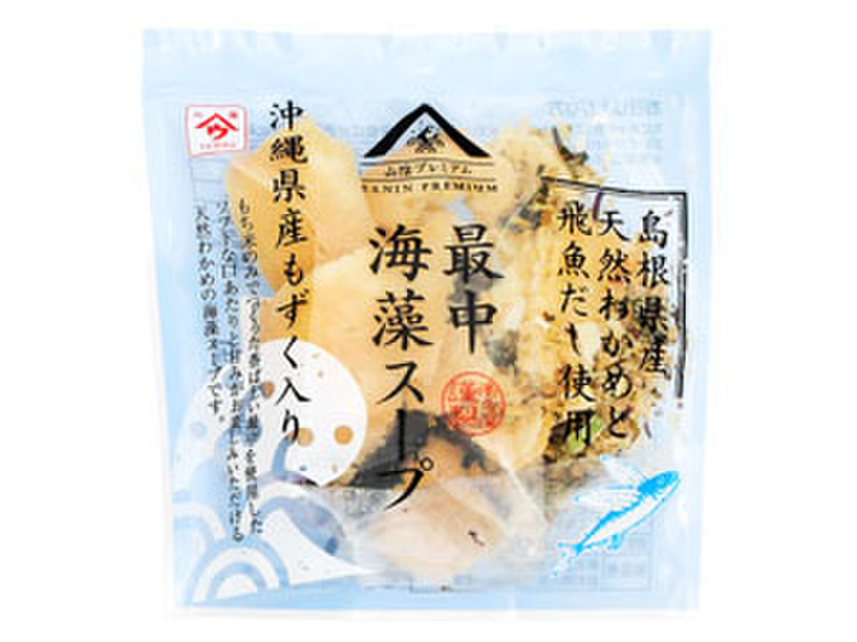 結局ゼロ麺がうまい 艸 魚の屋 最中海藻スープ 沖縄県産もずく入り のクチコミ 評価 Minnie3232さん もぐナビ