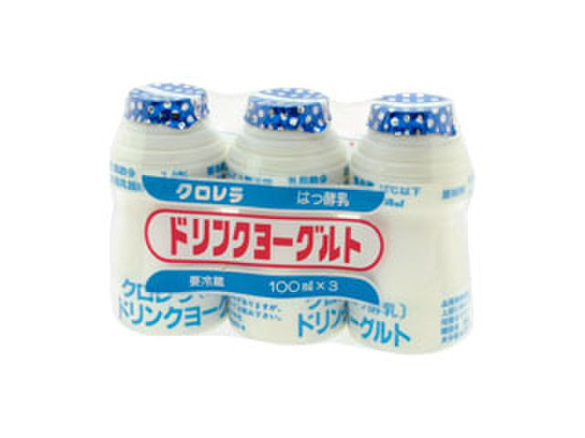 クロレラ ドリンクヨーグルト パック100ml 3のクチコミ 評価 商品情報 もぐナビ