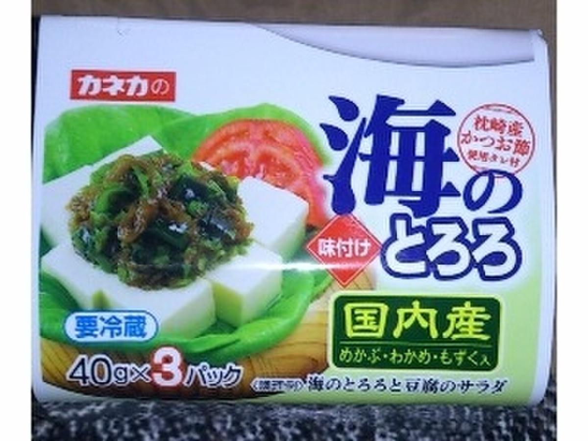 高評価 飲むように食べられる カネカ 海のとろろ のクチコミ 評価 梅紫蘇さん もぐナビ