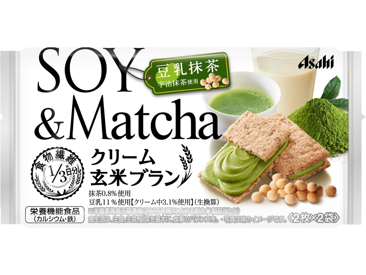 中評価 アサヒ クリーム玄米ブラン 豆乳抹茶のクチコミ 評価 カロリー 値段 価格情報 もぐナビ