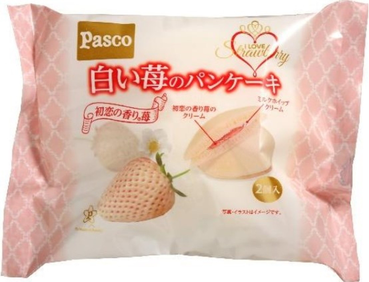 中評価 いちご Pasco 白い苺のパンケーキ のクチコミ 評価 まろりんぱさん もぐナビ