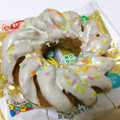 ヤマザキ ドーナツステーション ホワイトチョコケーキドーナツ クリスマスパッケージ 商品写真 4枚目