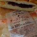 ローソン つぶあん＋チーズクリーム ダイスチーズ入り 商品写真 2枚目