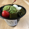 セブン-イレブン 宇治抹茶の和ぱふぇ 抹茶葛餅添え 商品写真 2枚目