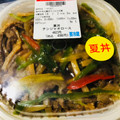 セブン-イレブン 夏丼チンジャオロース 商品写真 1枚目