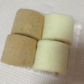 ローソン ロールケーキ コーヒー風味クリームと北海道産牛乳入りクリーム 商品写真 1枚目