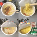 エースコック スーパーカップ1.5倍 バニラ風味のクリーミーシーフード味ラーメン 商品写真 4枚目