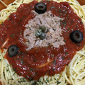 ファミリーマート ツナとオリーブのトマトパスタ 商品写真 1枚目