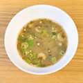 無印良品 食べるスープ 海苔とオクラの味噌汁 商品写真 1枚目