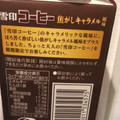 雪印メグミルク 雪印コーヒー 焦がしキャラメル風味 商品写真 2枚目