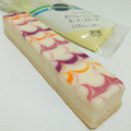 ファミリーマート 彩りフルーツソースの白いチーズケーキ 商品写真 2枚目