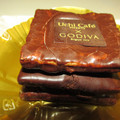 ローソン Uchi Cafe’ SWEETS × GODIVA ショコラミルフィーユ 商品写真 2枚目