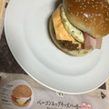 セブン-イレブン ベーコンエッグチーズバーガー 商品写真 1枚目