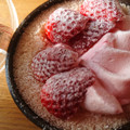 ローソン 静岡県産紅ほっぺ苺づくしのロールケーキ 商品写真 1枚目