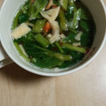 無印良品 食べるスープ 菜の花と筍の和風だしスープ 商品写真 3枚目