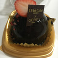 ローソン Uchi Cafe’ SWEETS ×GODIVA ショコラドームストロベリー 商品写真 3枚目