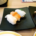 かっぱ寿司 貝三貫盛り つぶ貝・赤貝・ロコ貝 商品写真 1枚目