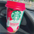 スターバックス ストロベリークリームラテ 商品写真 1枚目