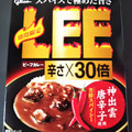 江崎グリコ ビーフカレーLEE 辛さ×30倍 商品写真 5枚目