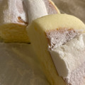 ローソン ダブルチーズ蒸しケーキ 榛名牛乳入りチーズホイップ 商品写真 5枚目