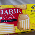 森永製菓 マリーを使ったサンドクッキー レモンティー 商品写真 1枚目