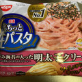 日清食品冷凍 日清もちっと生パスタ 明太子クリーム 商品写真 3枚目