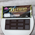 トップバリュ 70％カカオ ブラックチョコレート 商品写真 2枚目
