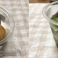 セブン-イレブン 丹波大納言小豆とわらび餅の宇治抹茶パフェ 商品写真 2枚目