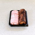 ローソン Uchi Cafe’ ミニお餅で巻いたもち食感ロール いちご＆ショコラ 商品写真 2枚目