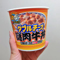 日清食品 カップヌードル 謎肉ダブルチーズ牛丼 商品写真 2枚目