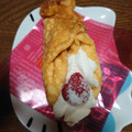 ローソン Uchi Cafe’ 苺とベイクドチーズのクレープ 商品写真 2枚目