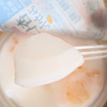 イオン トップバリュ おいしく糖質コントロール杏仁豆腐みかん 商品写真 3枚目