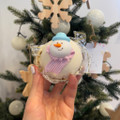 不二家 クリスマス雪だるまケーキ 商品写真 1枚目