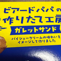 森永製菓 ビアードパパガレットサンド パイシュークリーム味 商品写真 2枚目