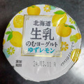 HOKUNYU 北海道生乳のむヨーグルト ゆずレモン 商品写真 1枚目