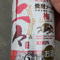 KIRIN 上々 焼酎ソーダ 梅 商品写真 5枚目