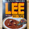 江崎グリコ LEE ビーフカレー 辛さ10倍 商品写真 1枚目