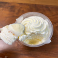 セブン-イレブン 白バラ牛乳使用 ホイップクリームのミルクプリンケーキ 商品写真 5枚目