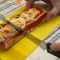 セブン-イレブン たまごピザトースト 商品写真 2枚目