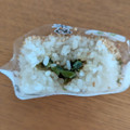 ファミリーマート 野沢菜めかぶおむすび 商品写真 4枚目