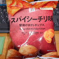 セブン＆アイ セブンプレミアム 堅揚げポテトチップス スパイシーチリ味 商品写真 2枚目