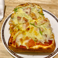 コメダ珈琲店 たっぷりたまごのピザトースト 商品写真 1枚目