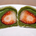 セブン-イレブン まるっと果実 抹茶のいちご大福 商品写真 4枚目