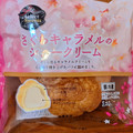 セレクトスイーツ さくらキャラメルのシュークリーム 商品写真 1枚目