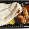 日本デリカフレッシュ ど～ん丼食べ亭 スープカレー ナン付 麦入りライス使用 商品写真 5枚目