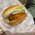 ケンタッキー ダブルチキンフィレバーガー 商品写真 1枚目
