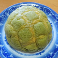 ローソン 森半 お抹茶＆あんこメロンパン 商品写真 3枚目