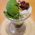 スシロー 老舗茶舗のいろどりお抹茶パフェ 商品写真 1枚目